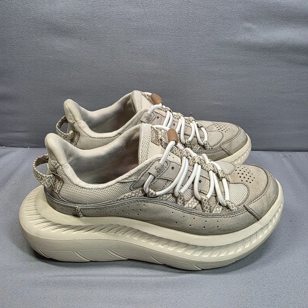 UGG CA805 V2 Remix Heritage Beige‎ Athletic Chunky Shoes Sneaker Men's Size 5.5